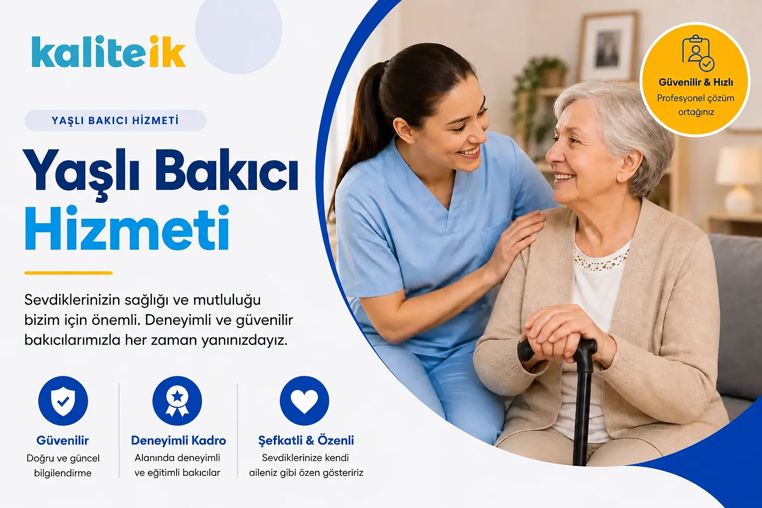 Yaşlı Bakıcı hizmeti