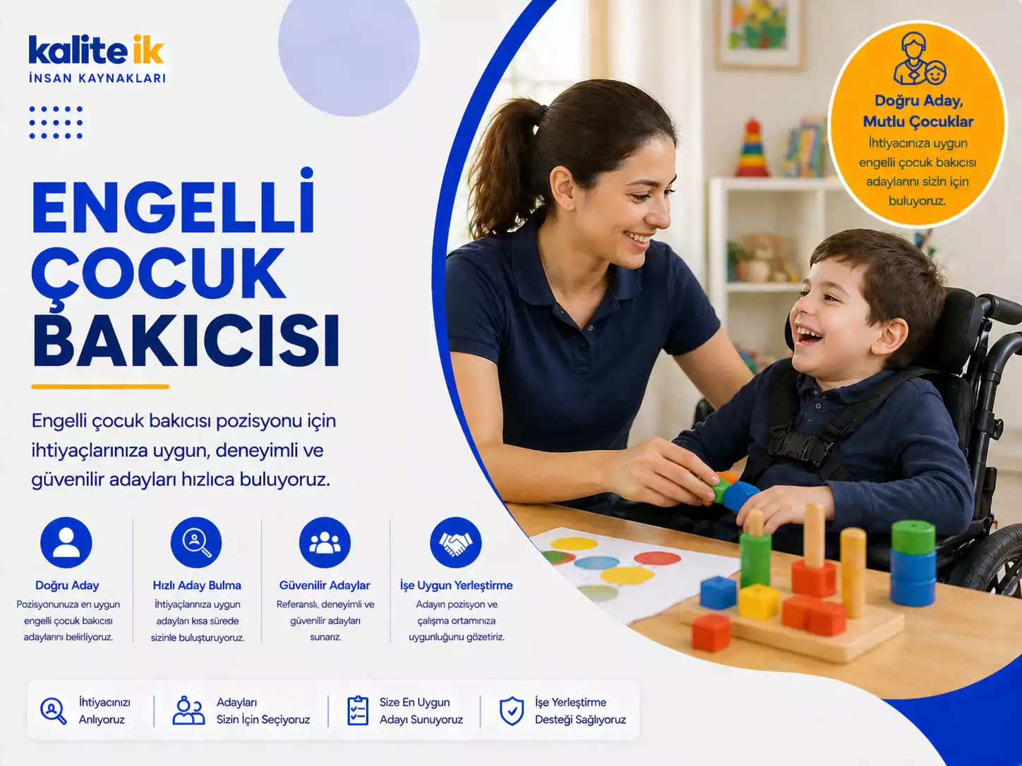 Engelli Çocuk Bakıcısı