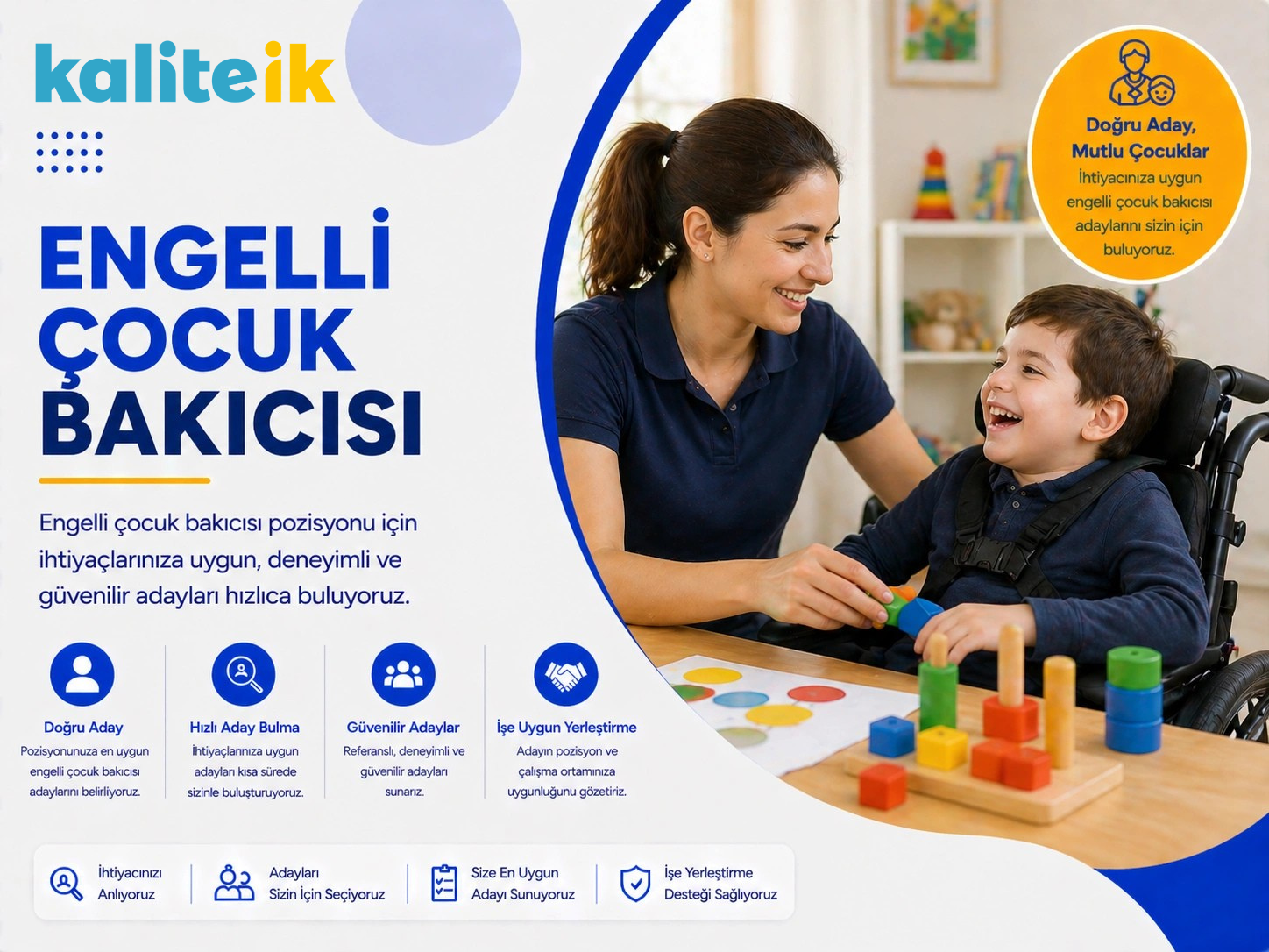 Engelli Çocuk Bakıcısı
