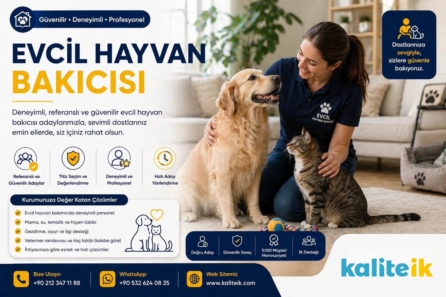 Evcil Hayvan Bakıcısı