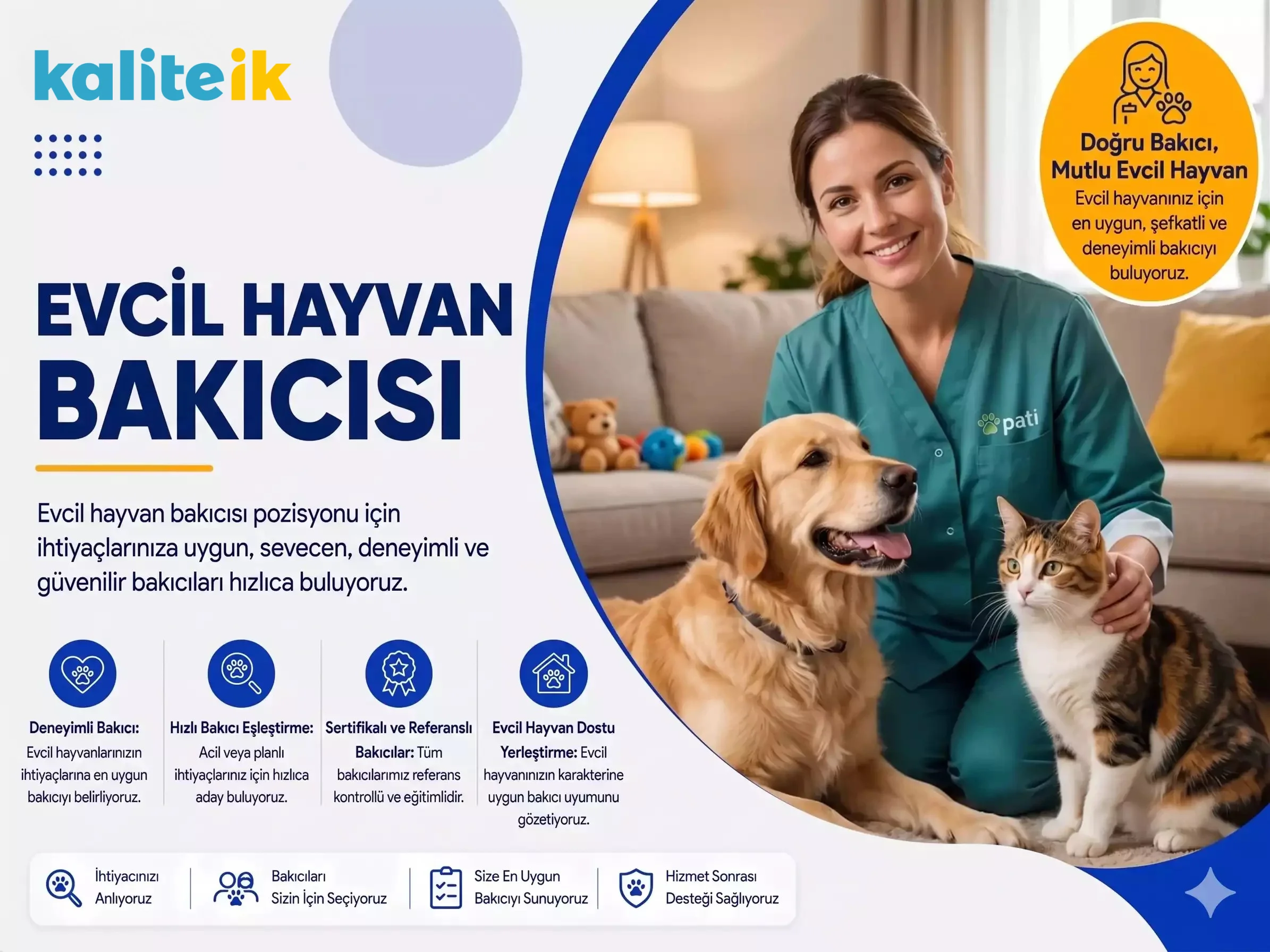 Evcil Hayvan Bakıcısı