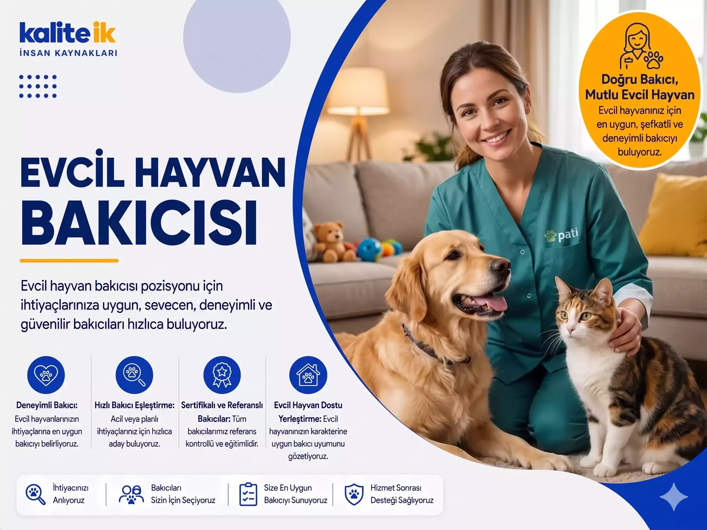 Evcil Hayvan Bakıcısı