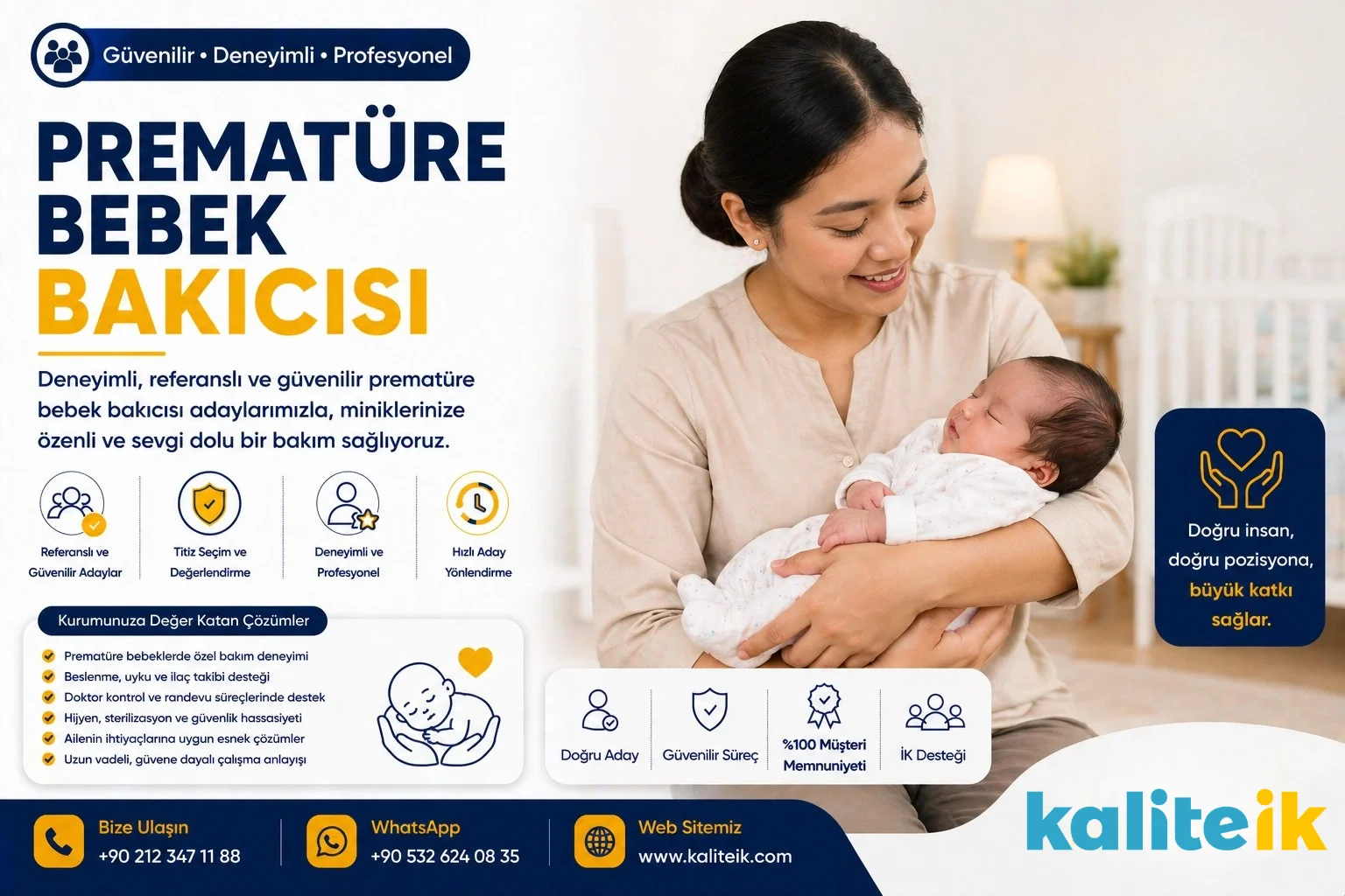 Prematüre Bebek Bakıcısı