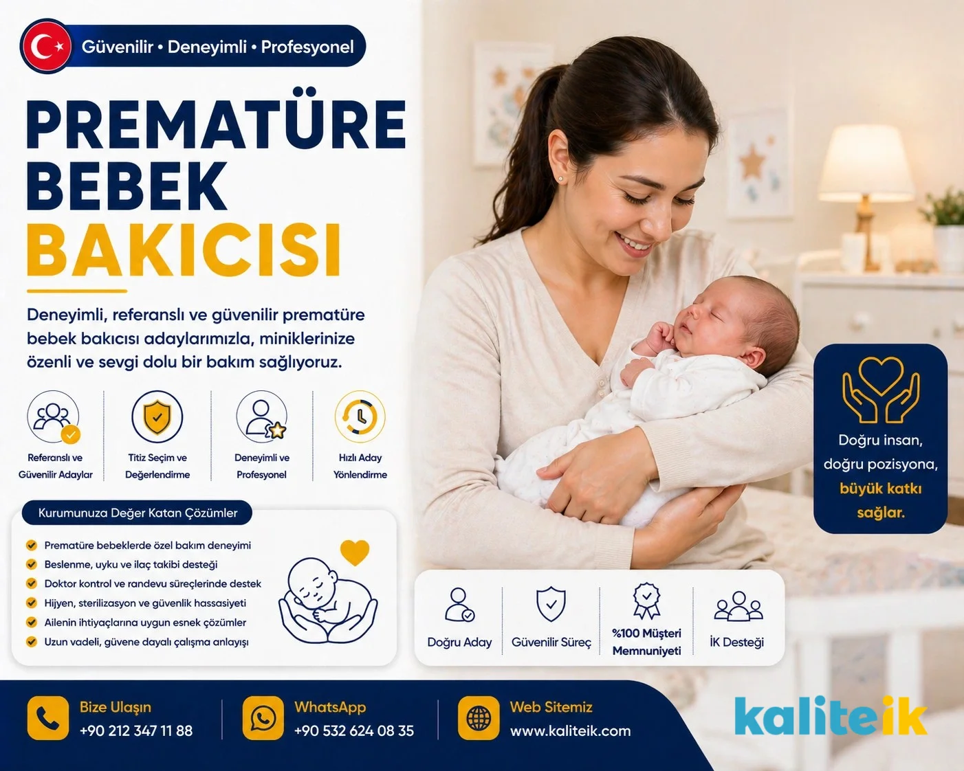 Prematüre Bebek Bakıcısı