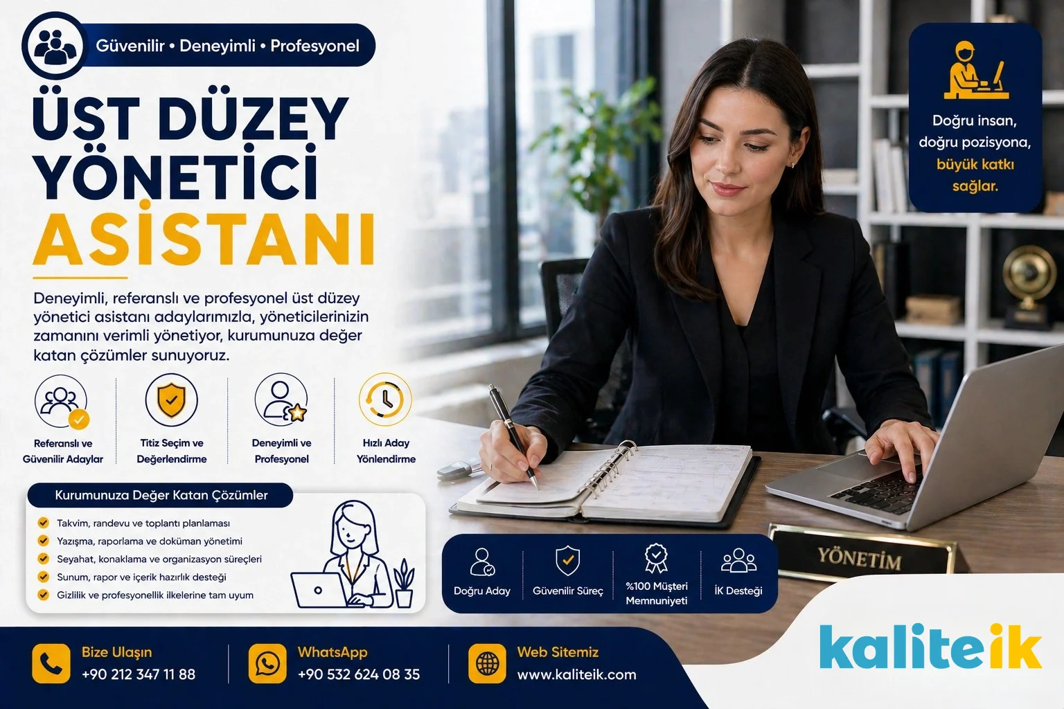 Üst Düzey Yönetici Asistanı