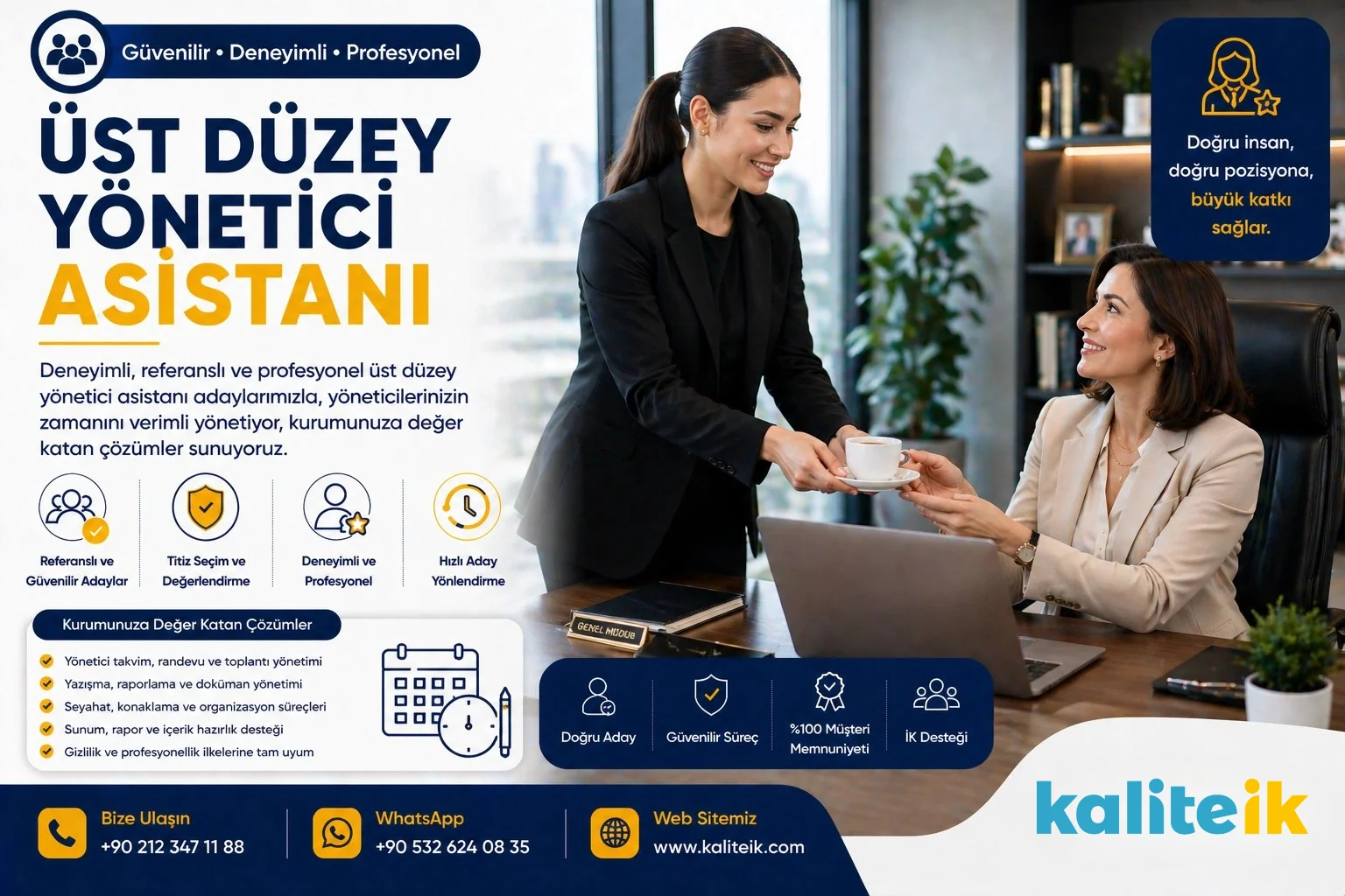 Üst Düzey Yönetici Asistanı